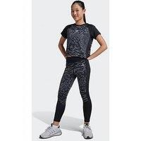 Adidas Junior Girls Training Optime Printed Leggings - Multi