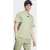 Adidas Sportswear Men'S Future Icons 3-Stripes T-Shirt - Green
