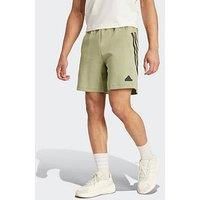 Adidas Sportswear Mens Future Icons 3-Stripes Shorts - Green