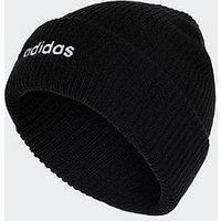 adidas Unisex Classic Beanie, Black/White, M