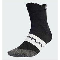 Adidas Terrex Heat.Rdy Trail Running Agravic Crew Socks - Black