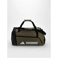 Adidas Unisex Essentials 3-Stripes Duffel Bag Medium - Green