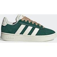 adidas Grand Court Alpha 00s Women/'s Sneaker, Green White, 3.5 UK