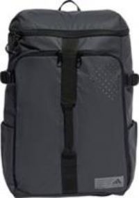 adidas Hybrid Backpack Black Gym Travel Training Bag Mens Womens 3 Stripes