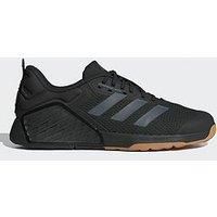 adidas Dropset 3 Strength Training Shoes, Textile Upper, Black