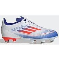 Adidas Junior F50 League Soft Ground Football Boot -White