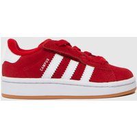 adidas Originals Nursery Campus 00s Trainer - Red - Size 6
