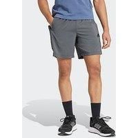 adidas Men/'s AEROREADY Essentials Chelsea 3-Stripes Shorts, DGH Solid Grey, S