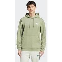 Adidas Sportswear Mens Feelcozy Hoodie - Green