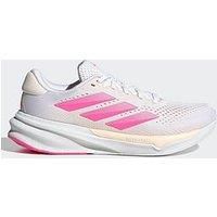 Adidas Womens Running Supernova Stride 2 Trainers - White/Pink
