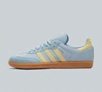 adidas Originals Junior Samba OG Trainer - Blue - Size 4.5