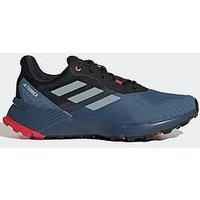 adidas Men/'s Terrex Soulstride RAIN.RDY Trail Running Shoes, Wonder Steel/Magic Grey/Pure Ruby, 8 UK