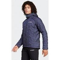 Adidas Terrex Mens Xpr Lightly Filled Hiking Jacket - Navy