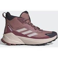 adidas Women/'s Terrex Trailmaker 2 Mid Gore-TEX Hiking Shoes, Warm Clay/Putty Mauve/Aurora Black, 6 UK