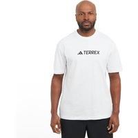 adidas Men/'s Terrex Classic Logo T-Shirt, White, XXL