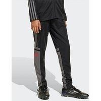 adidas Unisex Kids SQUADRA25 Training Pant Kids, Black/Team Grey Four/Pure Ruby, 5-6 Years