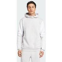 adidas Men/'s SQUADRA25 SWEAT HOODY, Team Light Grey/White, M