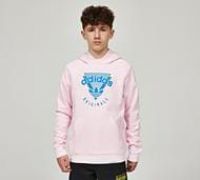 adidas Originals Junior Resort Overhead Hoodie - Pink - Size XL/B