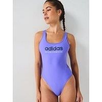 Adidas Womens Sportswear Swimsuit - Blue