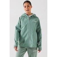 Adidas Terrex Womens Xpr 2L Goretex Jacket - Green