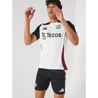 Manchester United adidas Training Jersey - Off-white