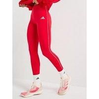 Adidas Sportswear Womens Essentials High-Waisted Leggings - Red