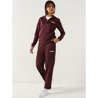 Adidas Womens Essentials Linear Bordeaux Jumpsuit Size S Cod JD2698