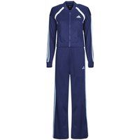 Adidas Teamsport Cropped W Blue Cotton Tracksuit Full Jumpsuit Tracksuit