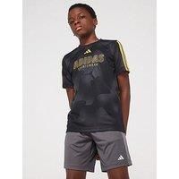 Adidas Sportswear Junior Boys House Of Tiro Colors Of Football T-Shirt Kids - Multicolour