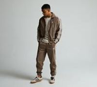 adidas Originals Woven Firebird Track Pant - Brown - Size 2XL