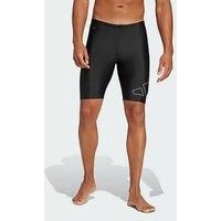 adidas Male Big Bars Swim Jammer 32 Black/White