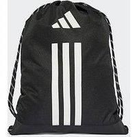 adidas Unisex ADIDAS Training Gymsack, Black/White, One Size