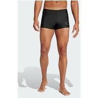 Adidas Big Bars Swim Boxers - Black