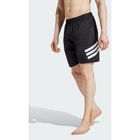 adidas Men/'s 3 Stripes Swim Shorts 8 INCH 2XL