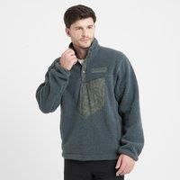 Adidas Terrex Mens Xpl Pile Snap Fleece - Dark Green