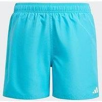 Adidas Kids Boys Solid Swim Shorts - Blue