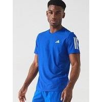 adidas Men/'s Own The Run Tee, Team Royal Blue, XXL