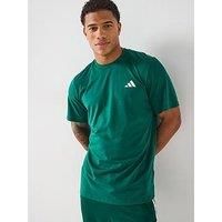 Adidas Men'S Train Essentials Comfort T-Shirt - Collegiate Green/White
