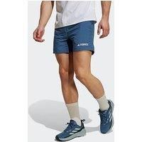 adidas Men/'s Terrex Multi Shorts, Wonder Steel, S
