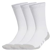 adidas Unisex Adult ESSENTIALS CLIMACOOL Crew 3PP 8.5-10