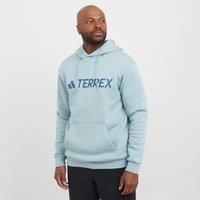 Men's Multi Large Logo Hoodie, Blue