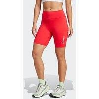 Adidas Terrex Women'S Mountain 8 Inch Leggings - Red
