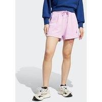 Adidas Sportswear Women'S All Szn French Terry Shorts - Purple