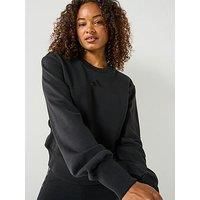 Adidas Sportswear Women'S All Szn French Terry Regular Sweatshirt - Black