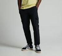 Adidas Originals Mens Trefoil Essentials Woven Cargo Pant - Black
