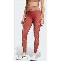 Adidas Womens Training Knit 7/8 Tights - Red