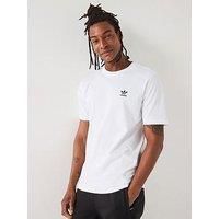 Adidas Originals Mens Trefoil Essentials T-Shirt - White