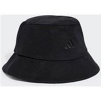 adidas 3-Stripes Bucket Hat, Cotton, Black