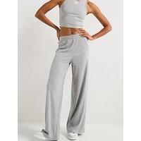 Adidas Originals Womens Essentials Wide Rib Pants - Grey