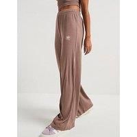Adidas Originals Womens Essentials Wide Rib Pants - Brown